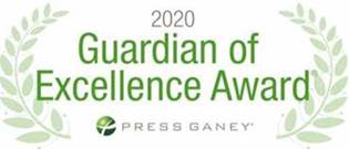 2020 Guardian of Excellence Award® winner by Press Ganey